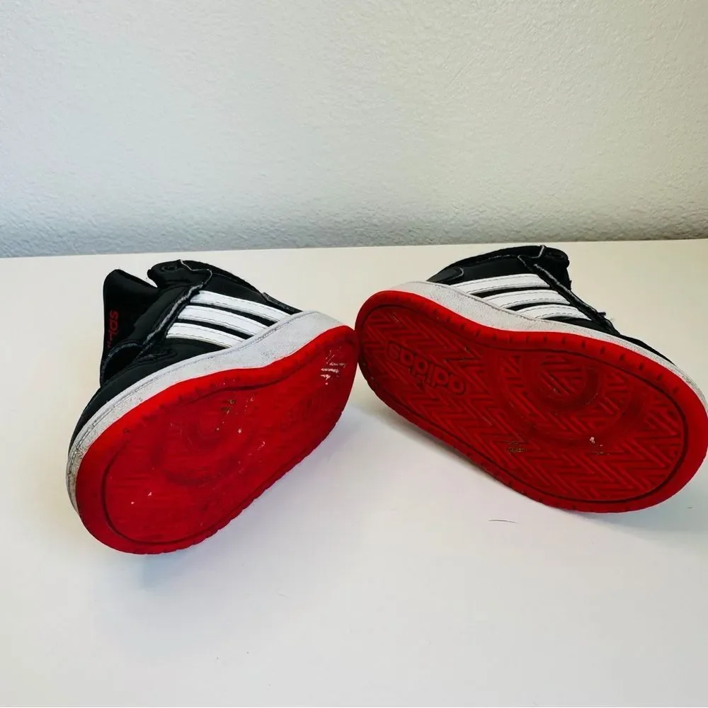 adidas black white